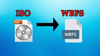 Convert iso Files to wbfs For USB Loader GX [upl. by Werdnaed]