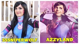 SSSNIPERWOLF VS AZZYLAND  WHOS COPYING WHO [upl. by Norling226]