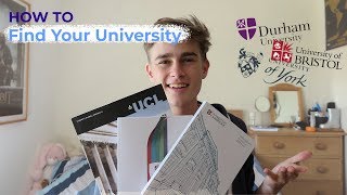 Picking The Right Universities  A Guide To UCAS [upl. by Rebba]