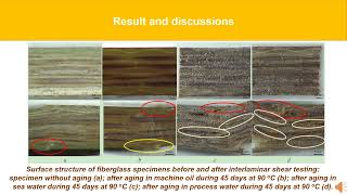 Statistical evaluation of the effect of hygrothermal aging on the interlaminar shear of GFRP [upl. by Enak745]