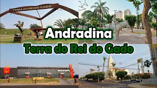 TOUR PELA CIDADE DE ANDRADINA Terra do Rei do Gado  Segunda parte [upl. by Darleen]