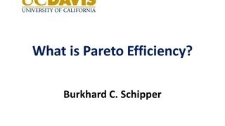 Pareto Efficiency [upl. by Aldo]