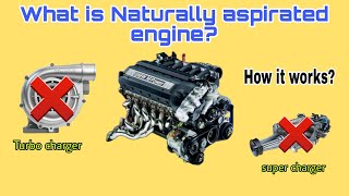 Working of Naturally aspirated engine car automobile engine technology [upl. by Nhojleahcim]