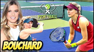 Genie Bouchard Enters PICKLEBALL After Leaving Womens Tennis [upl. by Alul]