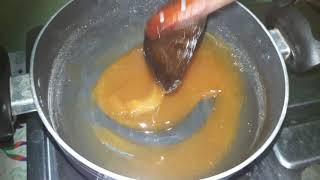 පොල් වතුර එකතු කර පැණි හදමුHow To Make Treacle From The Coconut Water [upl. by Acinoed]