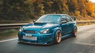 Subaru Impreza Sti  Cinematic Car Edit  Wide Body  Stance Nation [upl. by Leahcimnoj]