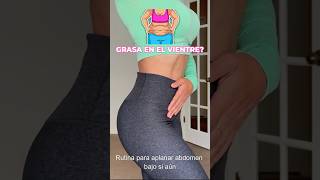 APLANA ABDOMEN BAJO EN 15 DÍAS rutinaejercicios fitnesstips gym [upl. by Garey568]