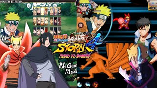 Naruto Senki Storm 4 V4  Grafik Skill HD  Full Character [upl. by Stclair]