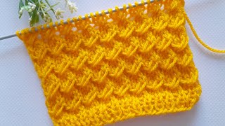 Easy And Beautiful Knitting Pattern [upl. by Estren]