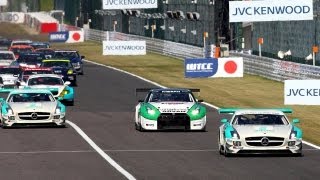 RACE START  MercedesBenz SLS AMG GT3  Super Taikyu at Suzuka [upl. by Sayer]