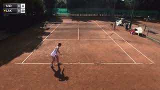 Michaela Laki 13  Julia Middendorf 4  W25 Santa Margherita di Pula 2023 Qualifying Round 2 [upl. by Vladimar]