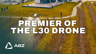 Premier of the L30 drone  ABZ Innovation [upl. by Irrac]