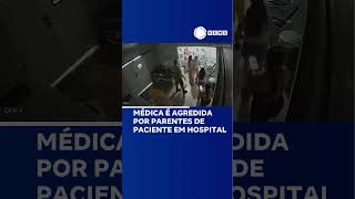 Médica é agredida por parente de paciente em hospital de Rondônia 📲 RecordNews Shorts [upl. by Kingsley]