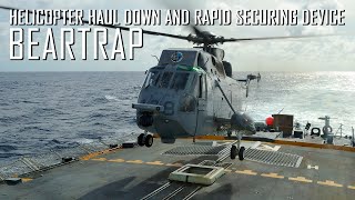 Beartrap The Best Way To Land A Big Helicopter On A Small Ship At Sea [upl. by Akihdar]