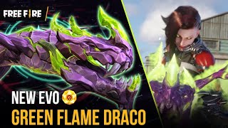 EVO M1014  Green Flame Draco  Greena free fire [upl. by Cr]