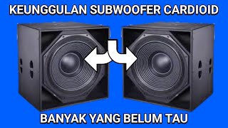 Ini yang di maksud dengan Subwoofer cardioid Ini penjelasan nya banyak yg belum tau [upl. by Assenab]