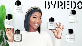 BYREDO  WHAT YOU SHOULD KNOW BEFORE PURCHASING  PERFUME REVIEW 2021 BYREDO PERFUMES COLLECTION [upl. by Etteuqaj]