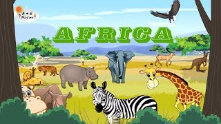 Learn the animals of Africa through puzzles colors and music in Joyland [upl. by Oberstone]