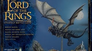 Unboxing of Games workshop Lord of the rings Winged Nazgûl [upl. by Idet683]