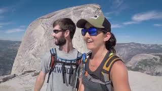 Hiking HALF DOME Yosemite National Park [upl. by Ahseyi870]