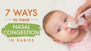 How to Treat Nasal Congestion in Babies [upl. by Asyen511]