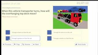 HGV driving theory test pass first time 50 correct answers follow along for easy pass [upl. by Asante]