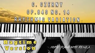 C Czerny Op 849 No 14 Ragtime Version n 24 Czernyana Fascicolo 3 [upl. by Candyce]