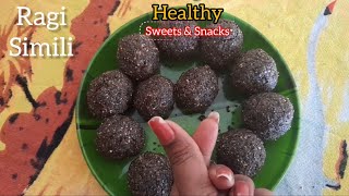 Simili Urundai  How to make Ragi simili  Recipe in Tamil 100 Years Old Energy Laddu for All Age🤤 [upl. by Vaules]