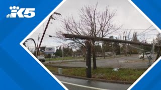 Whatcom County slammed by high winds [upl. by Greenstein410]