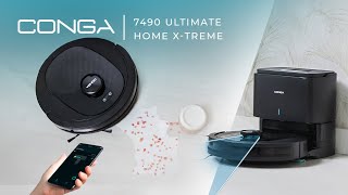 Conga 7490 Ultimate Home XTreme Staubsauger  Lasernavigation und selbstentleerungsbasis  Cecotec [upl. by Erialb480]