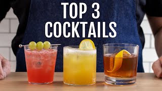 3 Greatest Cocktail Recipes of all time [upl. by Marcille]