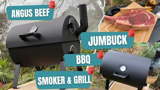 Jumbuck Smoker and BBQ Grill Review  Smoking Angus Beef in Australia [upl. by Ann-Marie999]