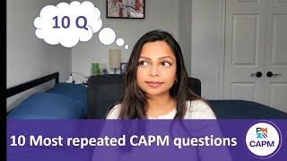 10 Questions that you might see in your CAPMPMP Exam 2023 [upl. by Mcclure]