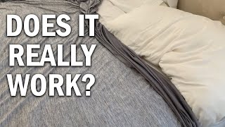 HOMFINE Cooling Blankets for Hot Sleepers Review  Does It Really Work [upl. by Thordis]