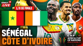 🔴🇸🇳🇨🇮 SENEGAL  COTE DIVOIRE  🏆18 EME FINALE can 2024  Le match au sommet [upl. by Imaj611]