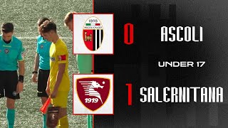 Highlights Under 17  AscoliSalernitana 01  Ascoli Calcio [upl. by Zirtaeb]