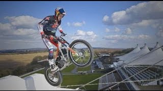 Trials legend Lampkin goes wild at Goodwood [upl. by Prospero455]