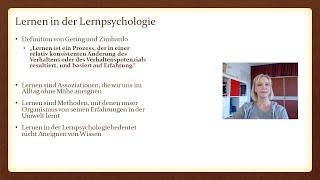 Lernpsychologie  Klassische Konditionierung 1  Psychologie Fernstudium IUBH [upl. by Ruiz]