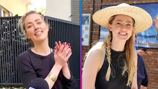 Amber Heard Speaks Fluent Spanish 1 Year After Johnny Depp Trial [upl. by Anoyek]