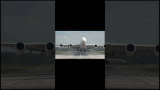 Rare visit Heavy Qantas A380 full power departure from London Gatwick Airport avaition a380 lgw [upl. by Groves349]