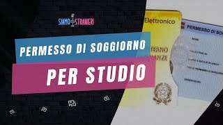 🇮🇹 Permesso di Soggiorno para Estudio en Italia Requisitos Trámite y Beneficios ✅🎓 [upl. by Yenterb360]