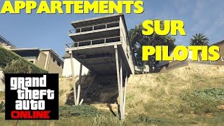 Les Appartements Sur Pilotis  DLC Truands  GTA Online [upl. by Joses]