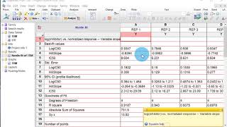 Calculando a Ec50 através do software GraphPad Prism [upl. by Annora624]