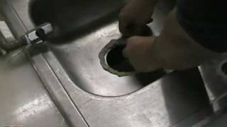 Keeney Manufacturing Sink Strainer Install Tutorial [upl. by Mcspadden]