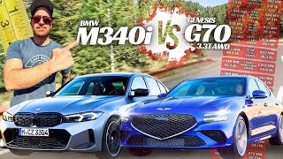 BMW M340i vs Genesis G70 My Gas Cost Math Could Save You Thousands [upl. by Yffat178]