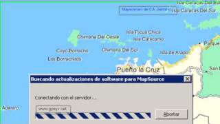 Como Actualizar el software o programa Mapsource® de Garmin® [upl. by Lottie]