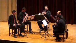 Anton Reicha Woodwind Quintet in Eb major op88 no2 [upl. by Dabney]