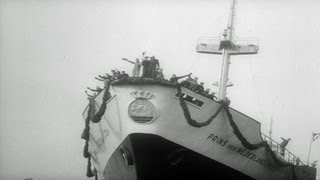 HD Stock Footage Netherlands Merchant Marine Expansion [upl. by Greeson]