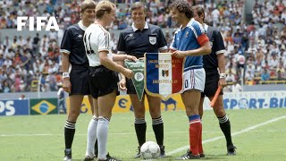 France 02 Germany FR  1986 FIFA World Cup  Match Highlights [upl. by Domph]