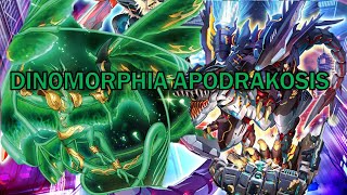 EDOPRO DINOMORPHIA APODRAKOSIS deck Sep2024 [upl. by Ameekahs]